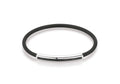Infinity Men Flex-Armband "Brillantband", 26 schwarze Brillanten