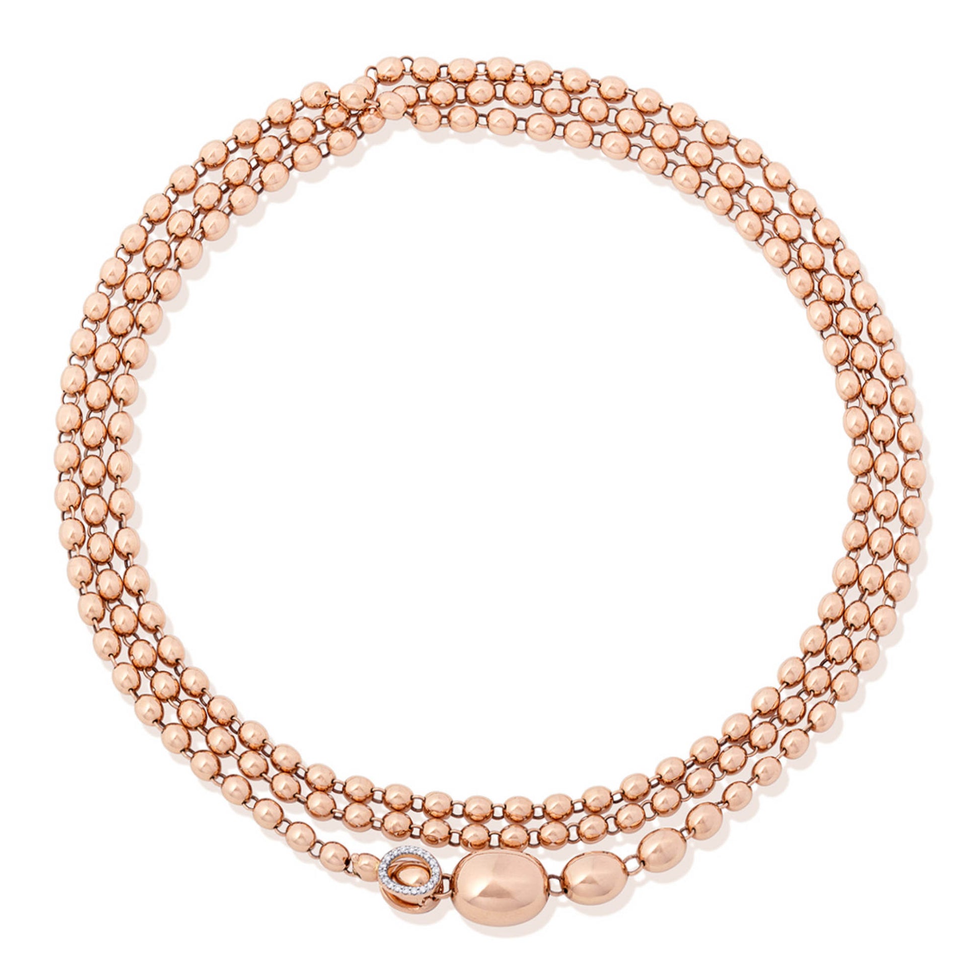 Ivy Halskette, Roségold • Diamant von Nanis (CS37-538_rose)