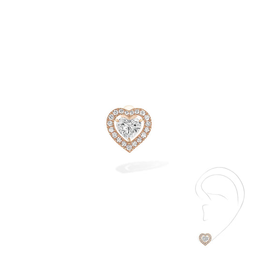 Joy Coeur Ohrstecker, Roségold • Diamant von Messika (11562-PG)