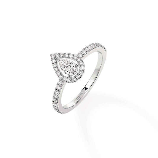 Joy Diamant Poire Ring, Weißgold • Diamant von Messika (05220-WG)