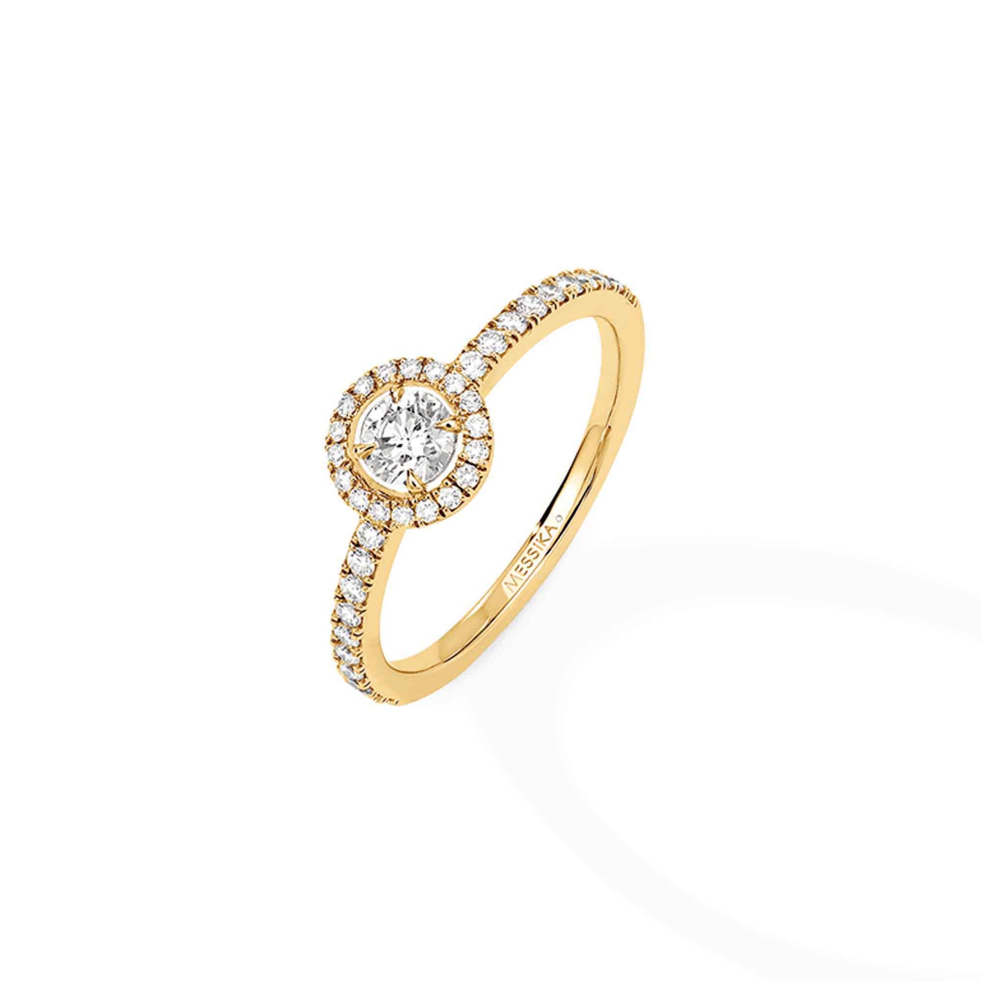 Joy Diamant Rond Ring, Gelbgold • Diamant von Messika (04163-YG)