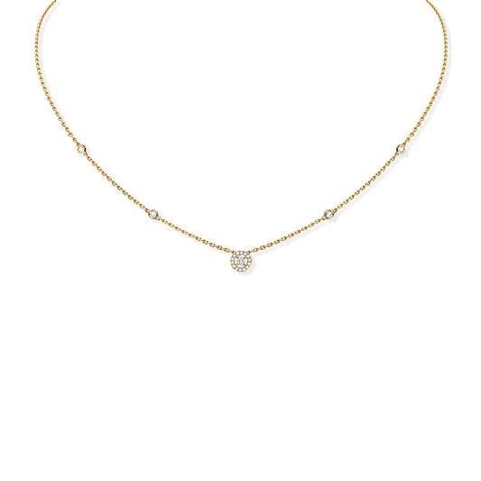 Joy XS Collier, Gelbgold • Diamant von Messika (05370-YG)