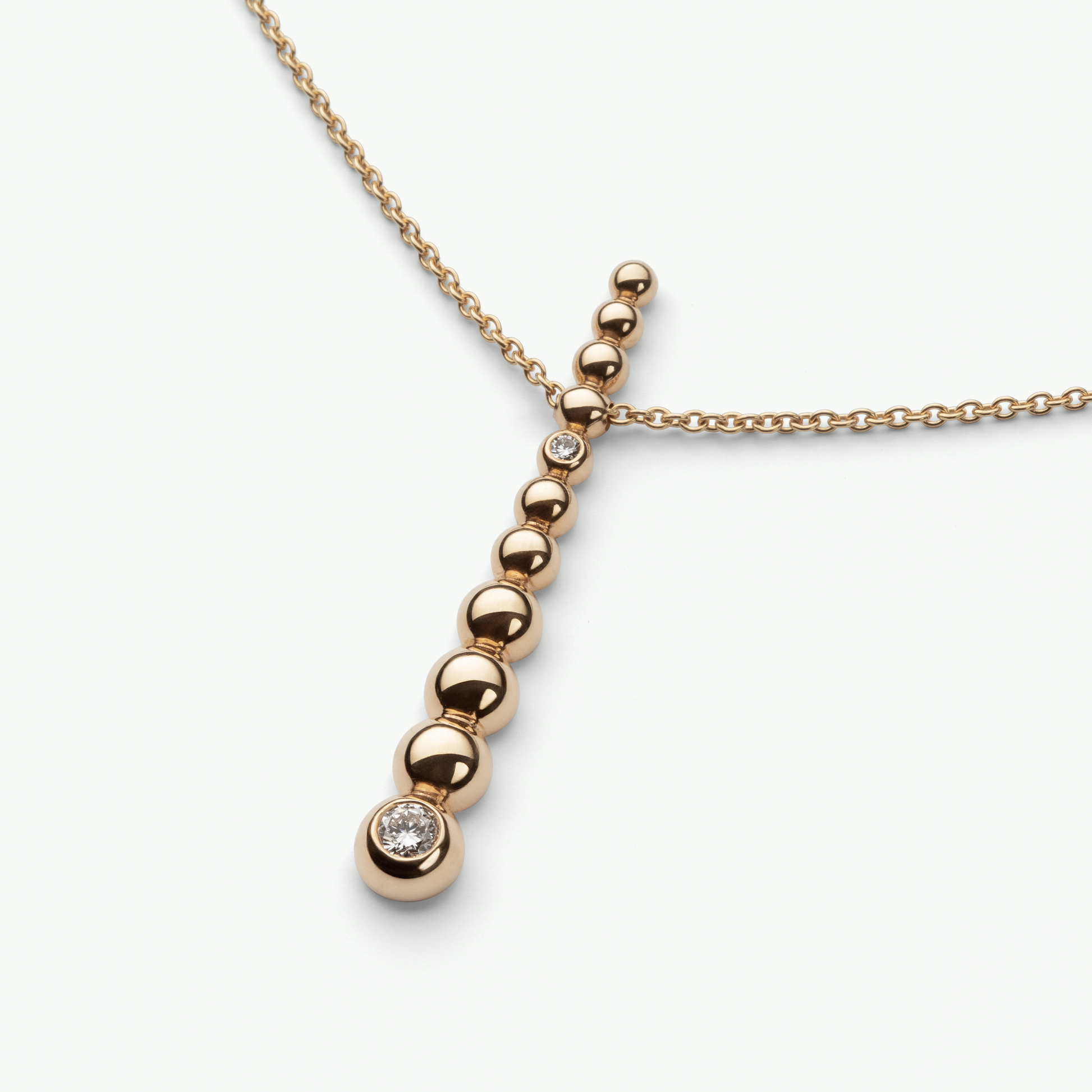 Ava Kette in Roségold von The Good Bling Berlin