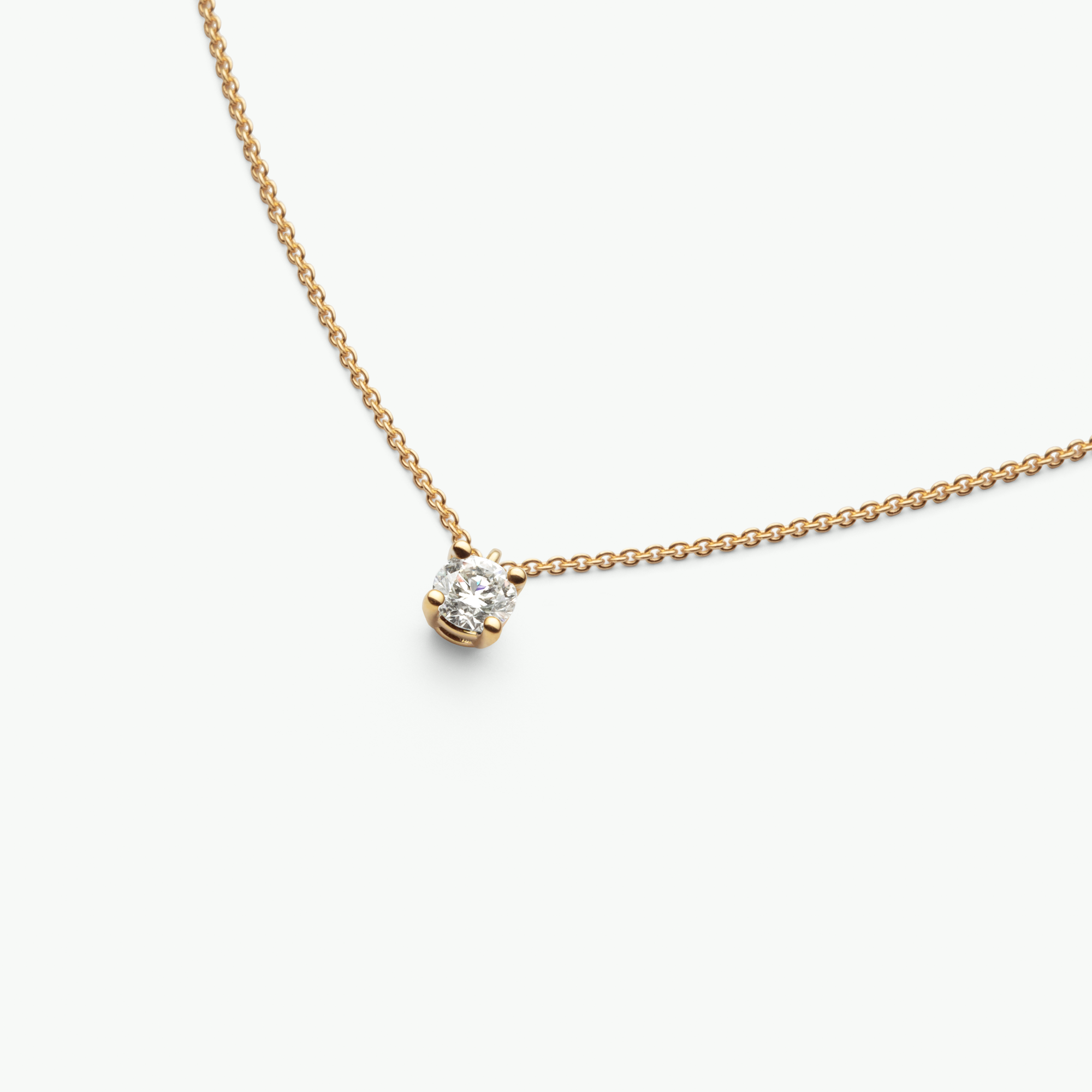 Bella Kette, recyceltes Gold & Labordiamant