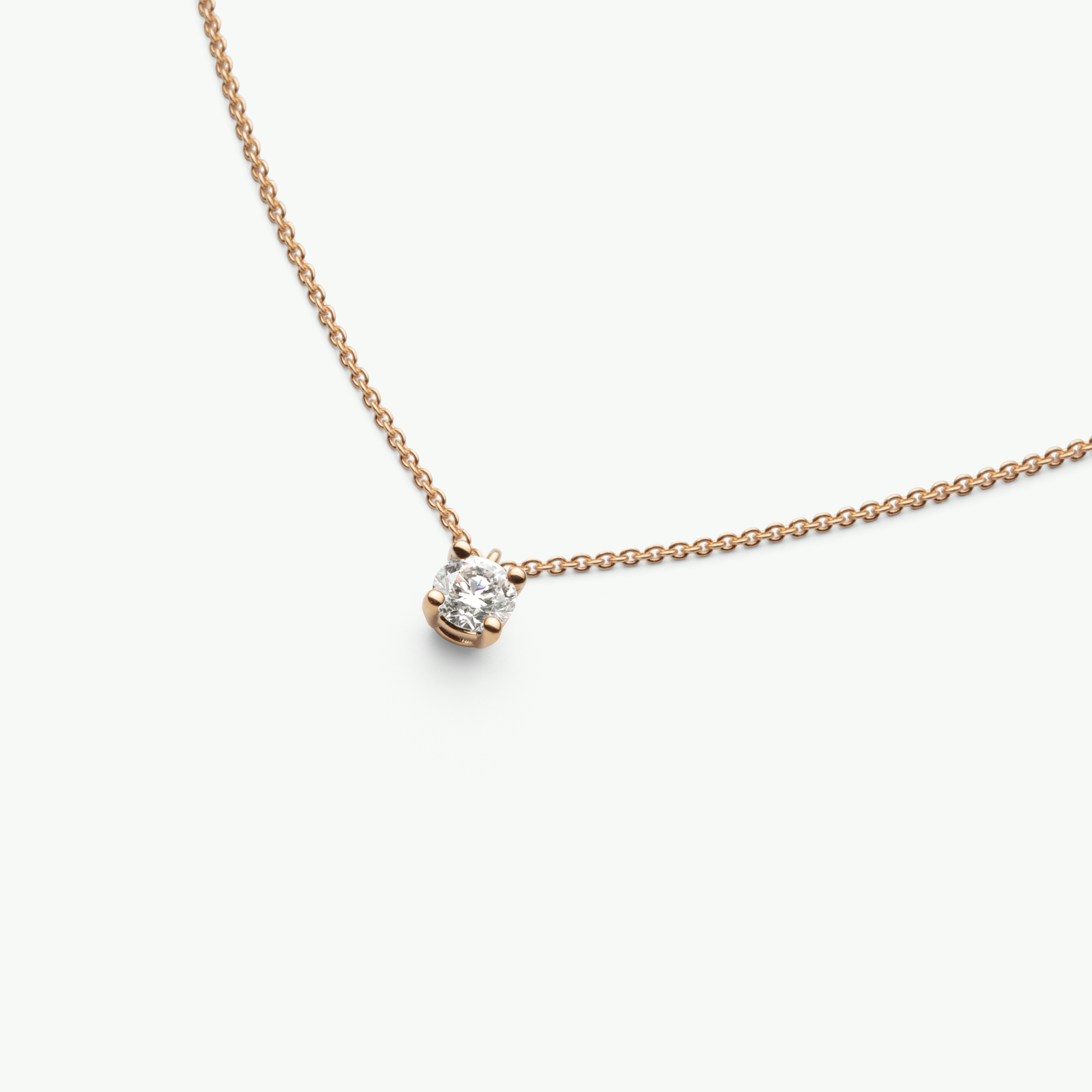 Bella Kette, recyceltes Gold & Labordiamant