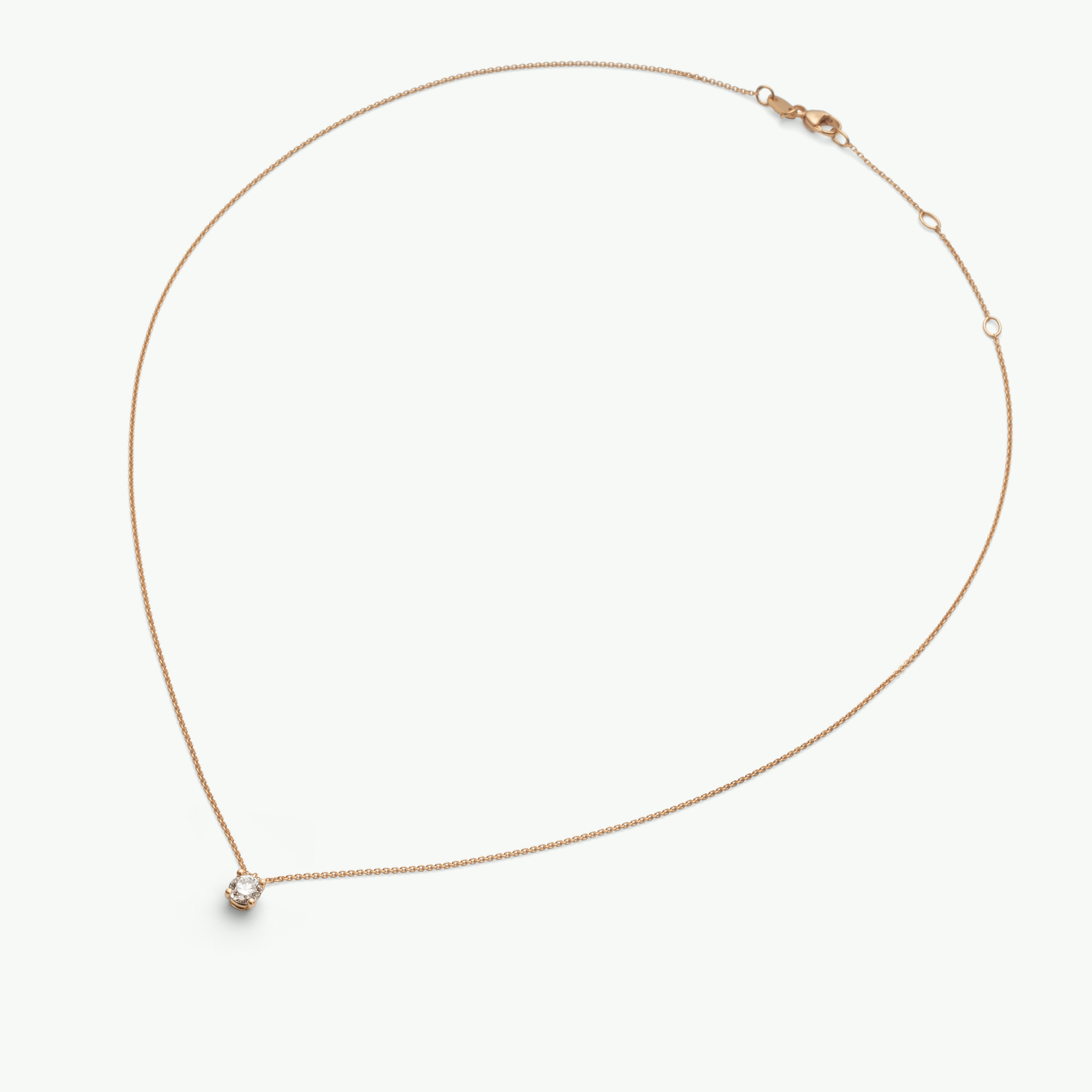 Bella Kette, recyceltes Gold & Labordiamant