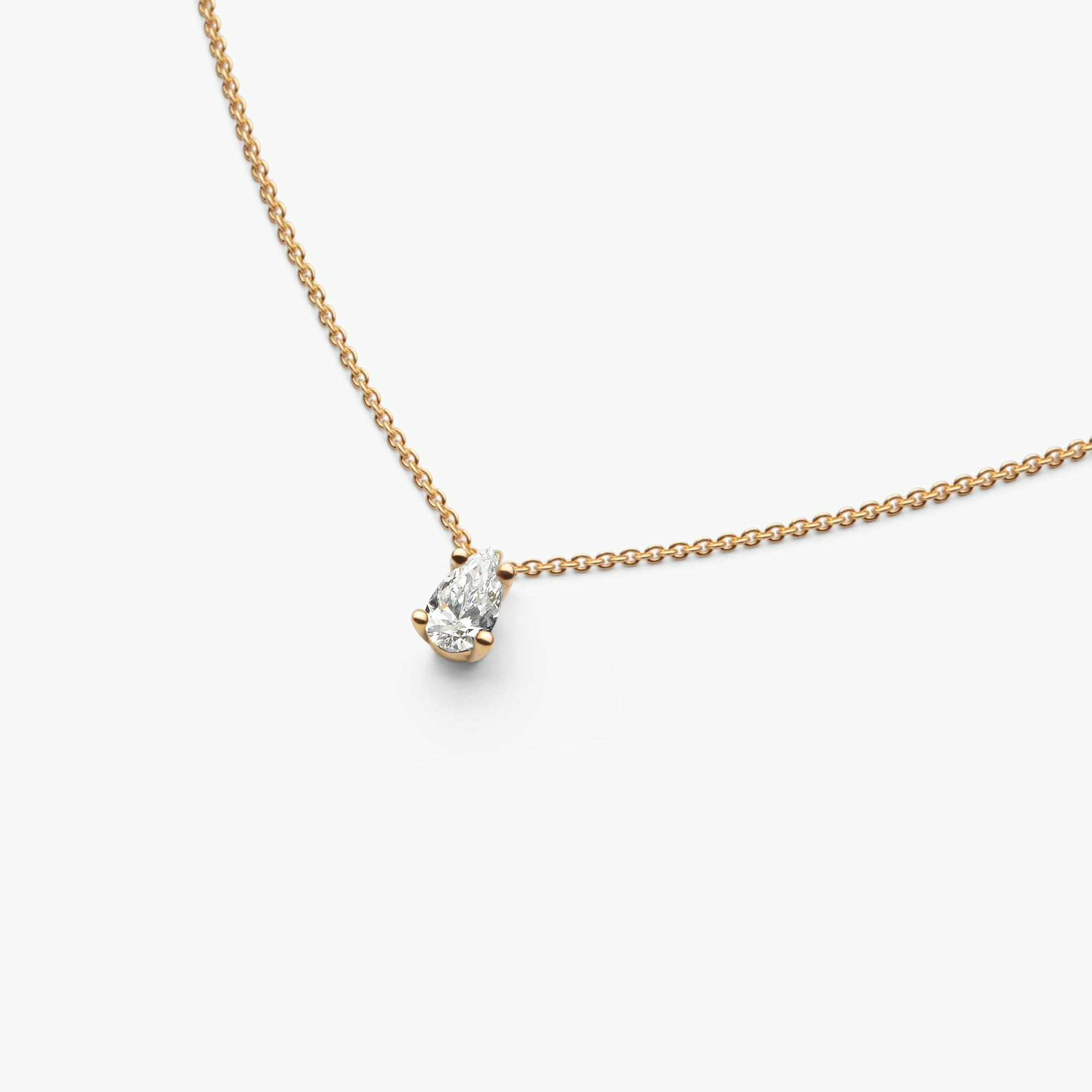 Zoe Kette, recyceltes Gold & Labordiamant