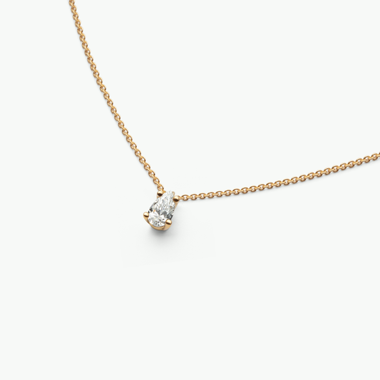 Zoe Kette in Gelbgold von The Good Bling Berlin