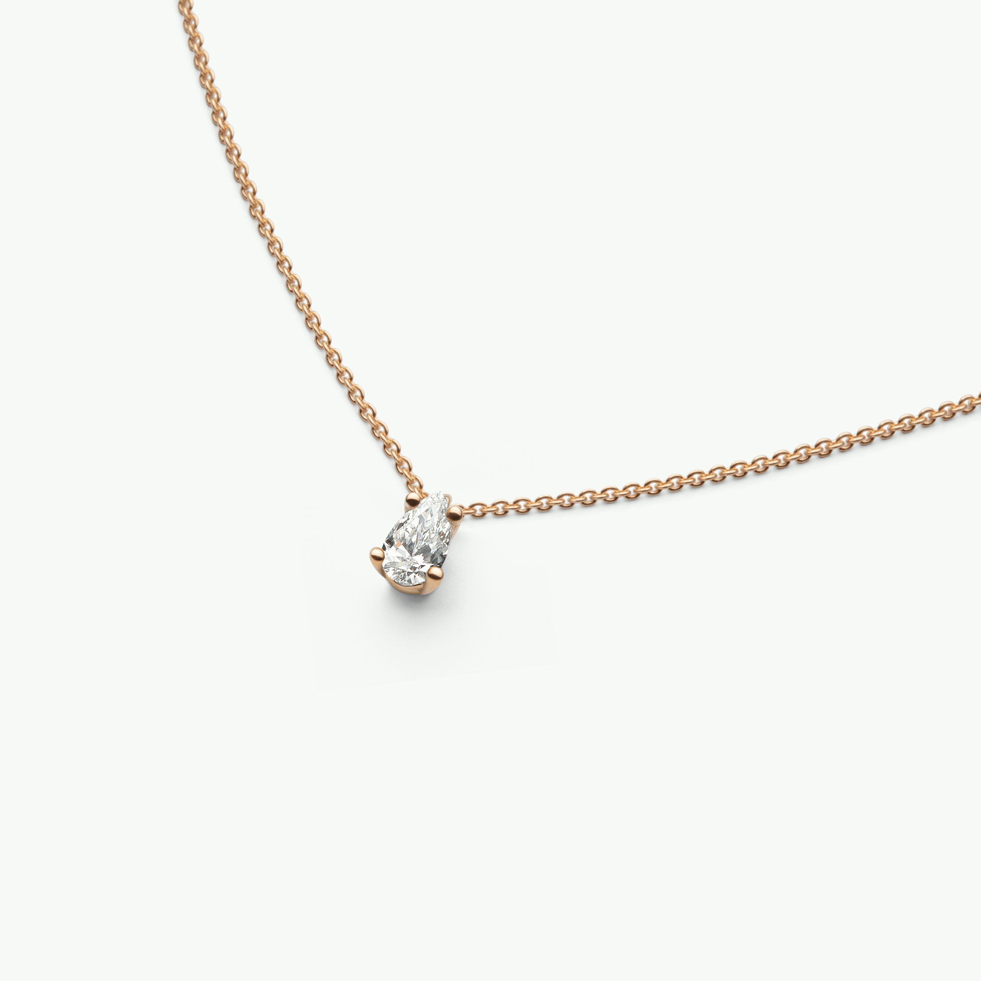Zoe Kette, recyceltes Gold & Labordiamant