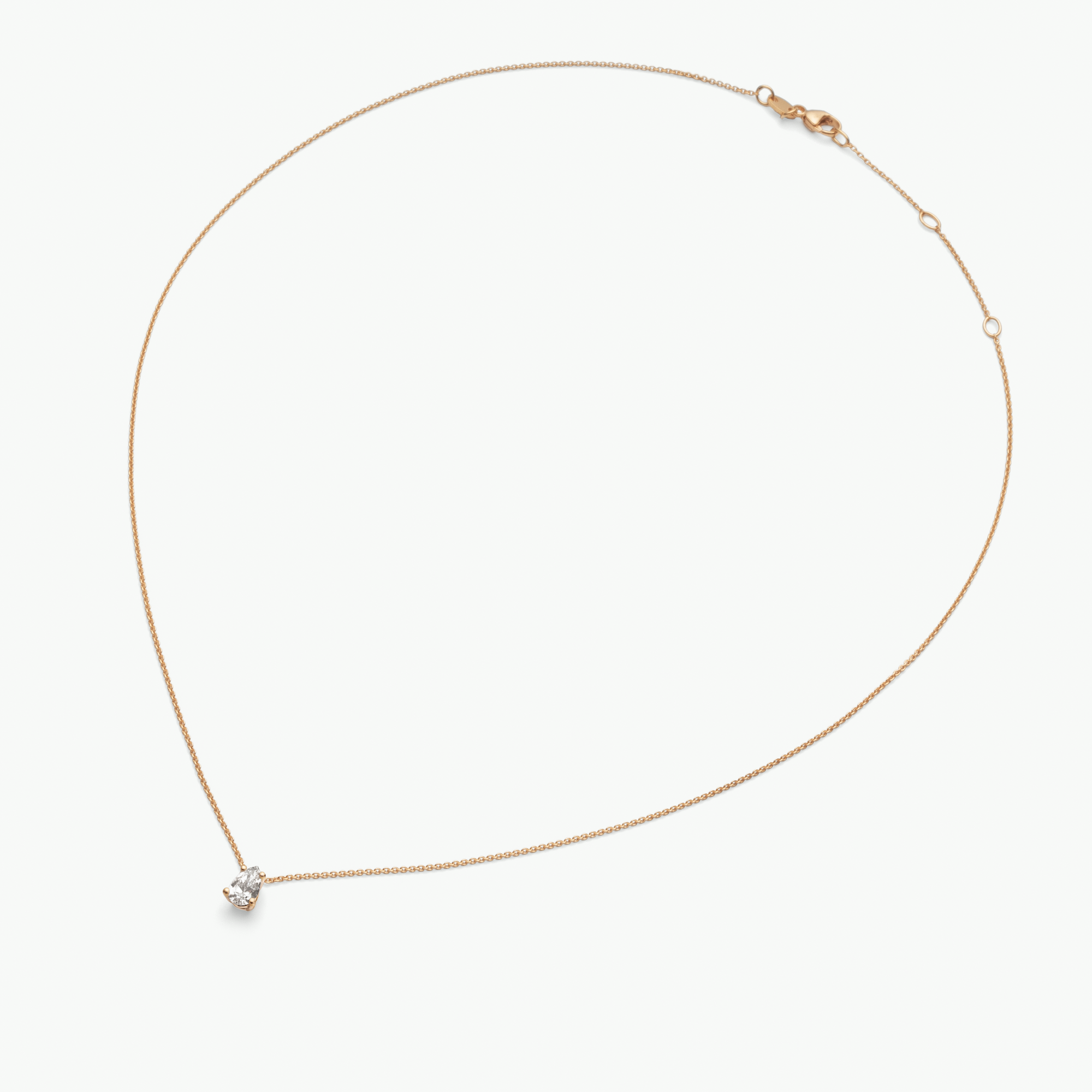 Zoe Kette, recyceltes Gold & Labordiamant