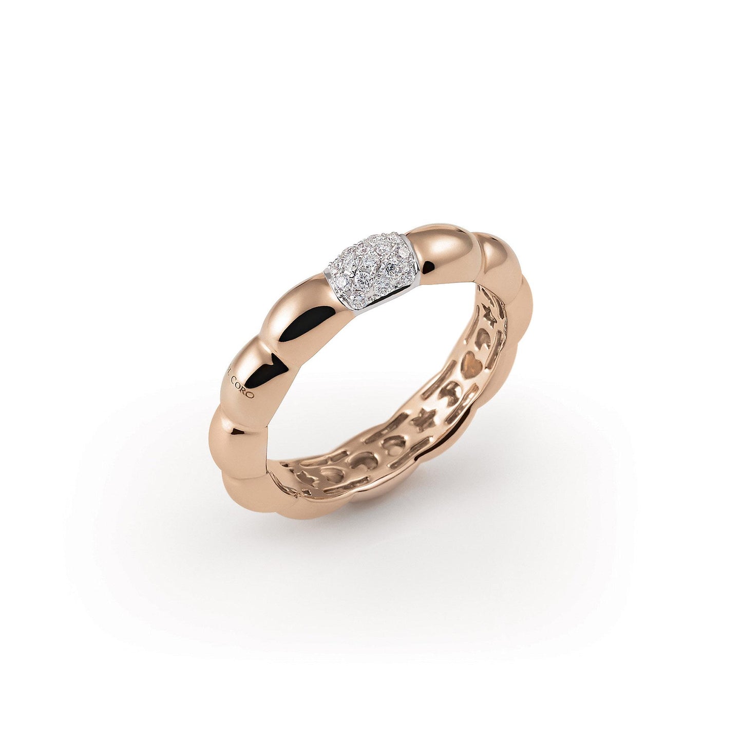 La Piazza Ring, Roségold • Diamant von Al Coro (NR294RB)