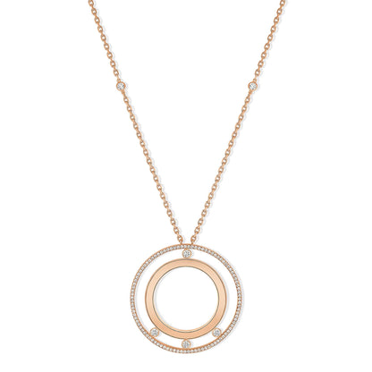Lange Move Romane Halskette, Roségold • Diamant von Messika (11169-PG)