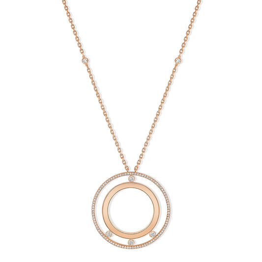 Lange Move Romane Halskette, Roségold • Diamant von Messika (11169-PG)