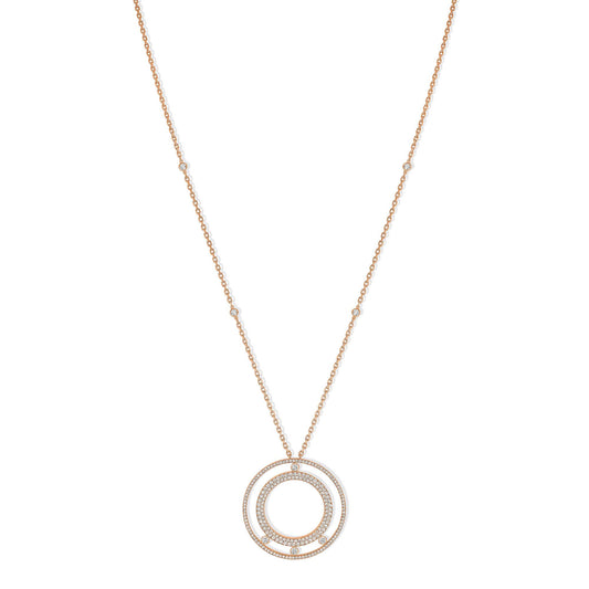 Lange Move Romane Halskette, Roségold • Diamant von Messika (11317-PG)