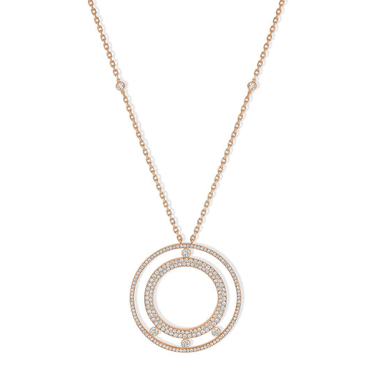 Lange Move Romane Halskette, Roségold • Diamant von Messika (11317-PG)