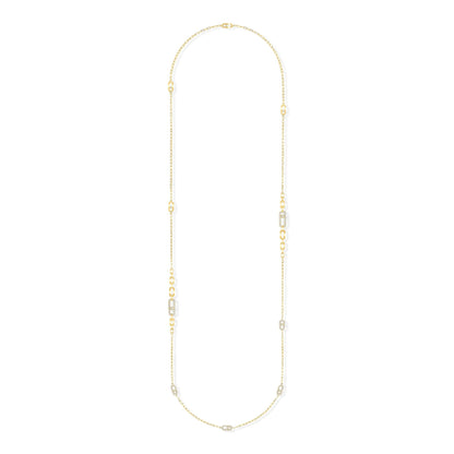 Lange Move Uno Halskette, Gelbgold • Diamant von Messika (07170-YG)