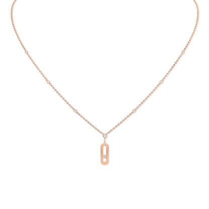 Lange Move Uno Halskette, Roségold • Diamant von Messika (10111-PG)