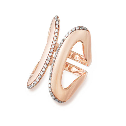 Libera Icon Ring, Roségold • Diamant von Nanis (AS3-604_rose)