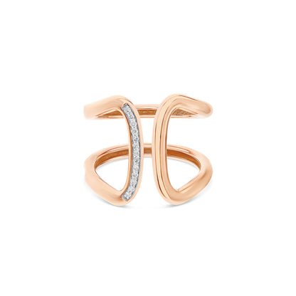 Libera Ring, Roségold • Diamant von Nanis (AS5-602_rose)