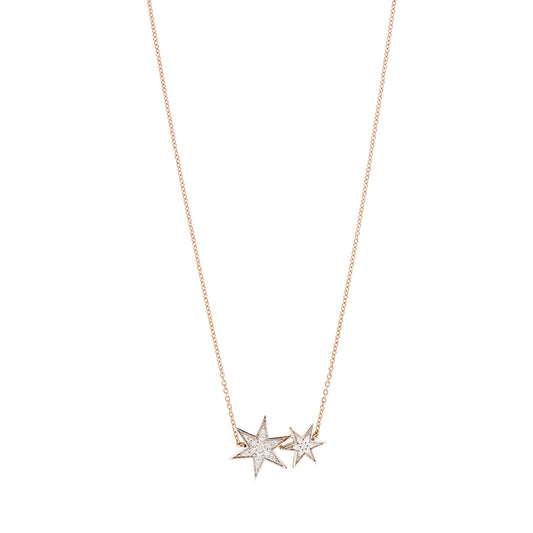 Luce Signature Kette, Roségold • Diamant von Grimaldo (LS-PE01PW-01)