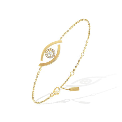 Lucky Eye Armband, Gelbgold • Diamant von Messika (10034-YG)