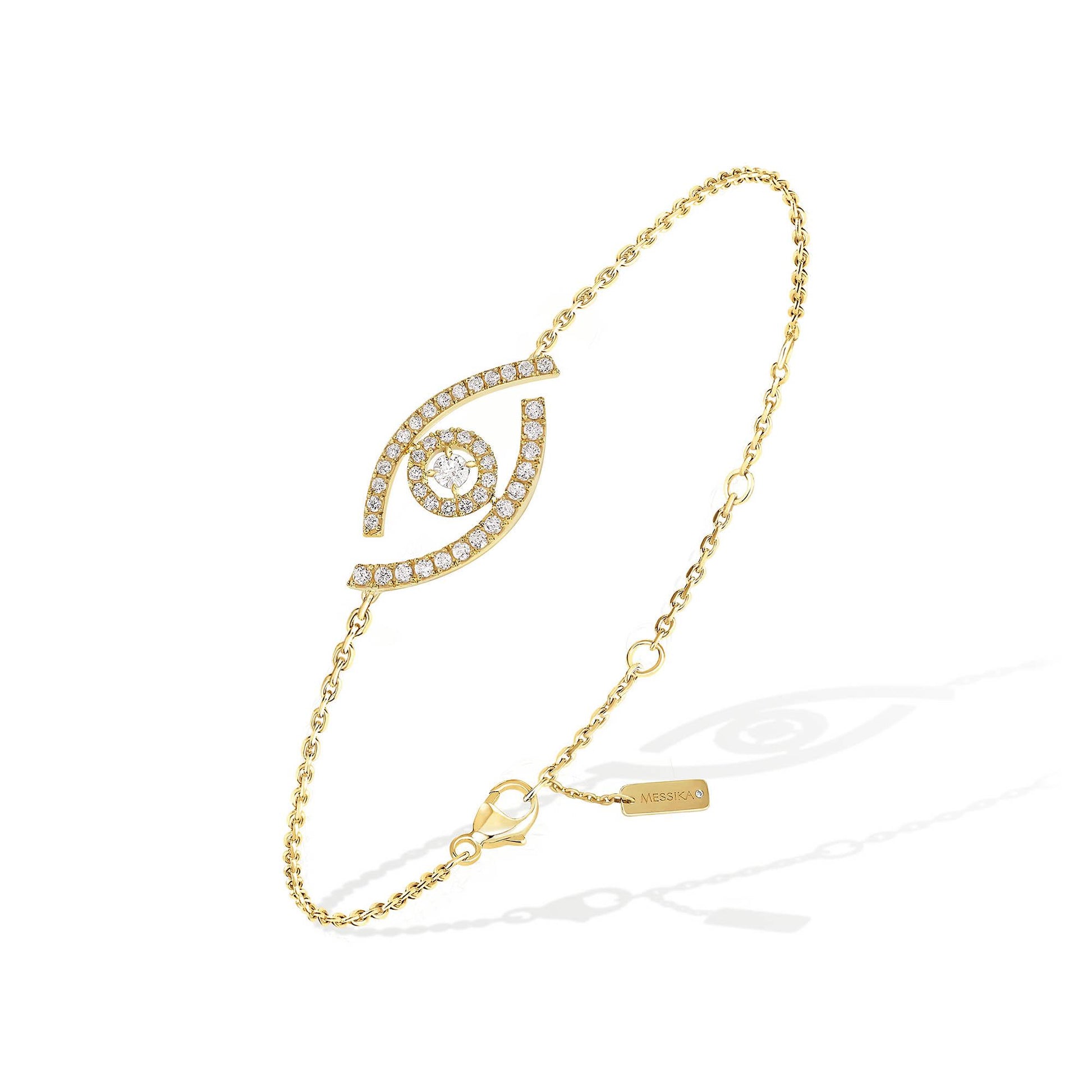 Lucky Eye Armband, Gelbgold • Diamant von Messika (10035-YG)