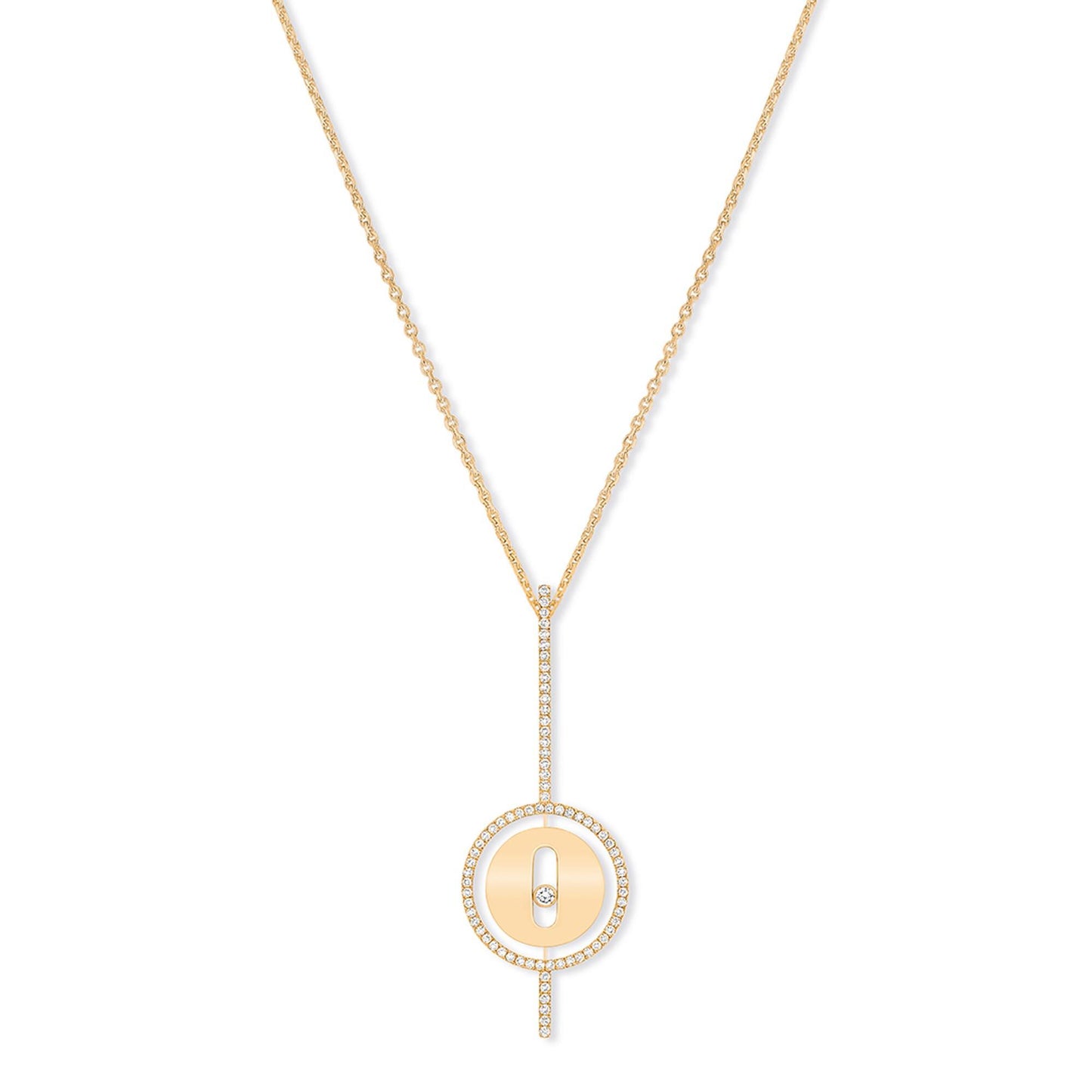 Lucky Move Arrow Collier, Gelbgold • Diamant von Messika (10113-YG)