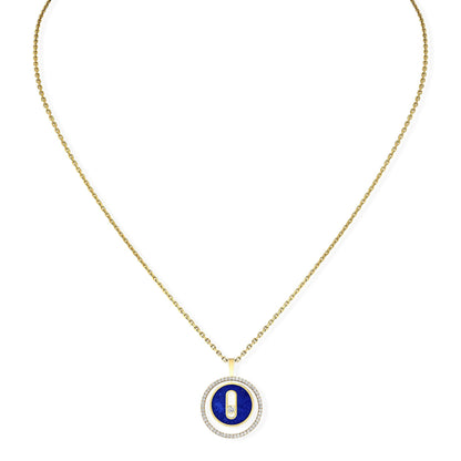 Lucky Move Halskette KM Lapislazuli, Gelbgold • Diamant • Lapislazuli von Messika (11978-YG)