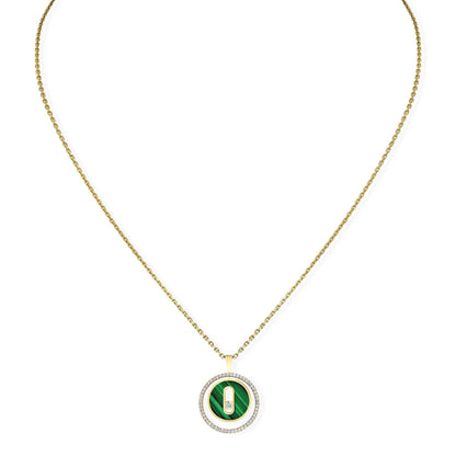 Lucky Move Kette KM Malachit, Gelbgold • Diamant • Malachit von Messika (11585-YG)