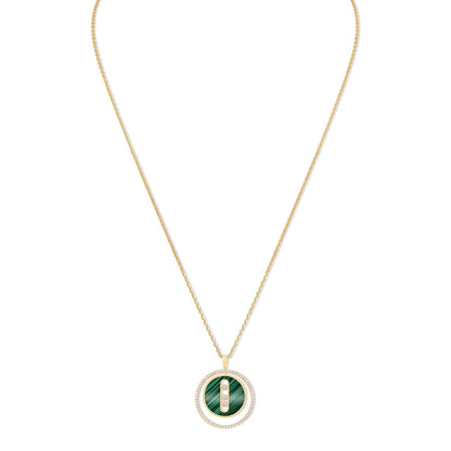 Lucky Move MM Malachit, Gelbgold • Diamant • Malachit von Messika (10840-YG)