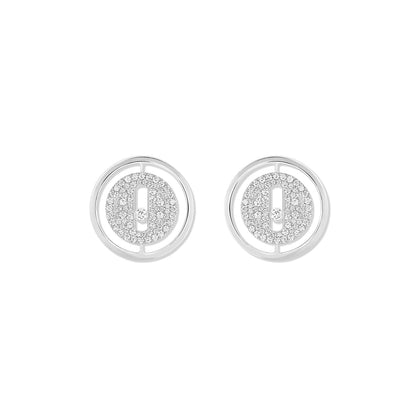Lucky Move Ohrstecker, Weißgold • Diamant von Messika (11572-WG)