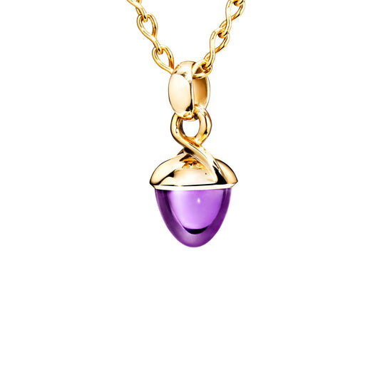 MIKADO Bouquet Anhänger Amethyst, Gelbgold von Tamara Comolli (P-MB-Am-yg) online kaufen