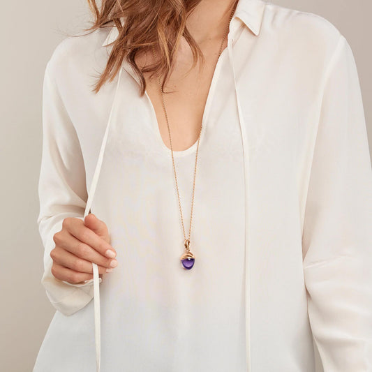 MIKADO Bouquet Anhänger XL Amethyst von Tamara Comolli (P-MB-XL-Am-rg) online kaufen