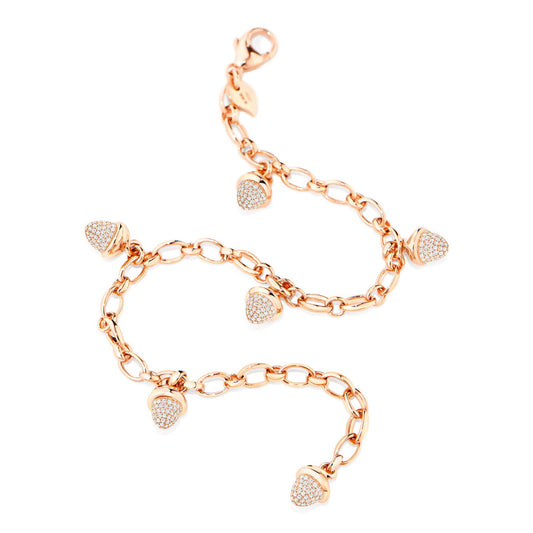 MIKADO Charm Diamant Pavé Armband von Tamara Comolli (B-MC-ch-p-rg) online kaufen
