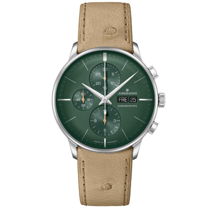 Meister Chronoscope, Leder • Diamant von Junghans (27/4222.02)