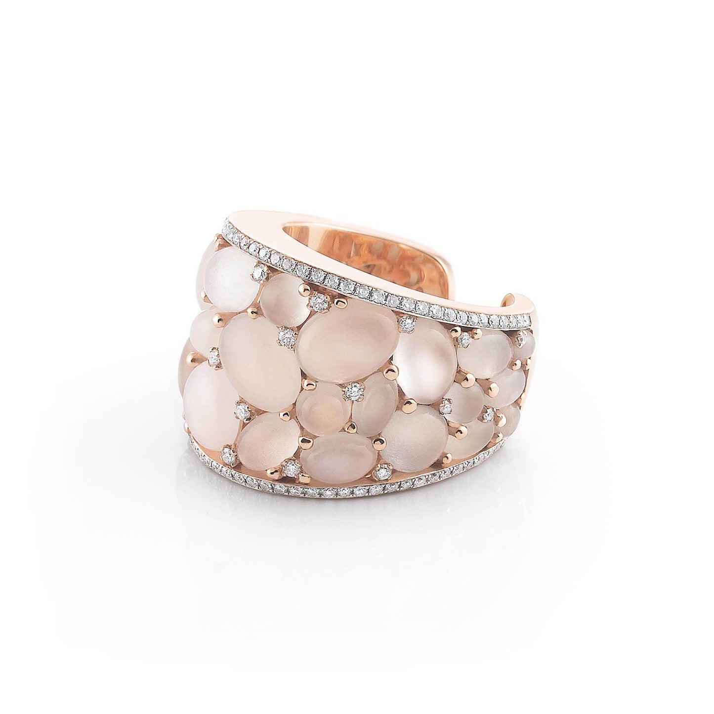Mezzaluna Ring, Roségold von Al Coro (R7137WMR) online kaufen