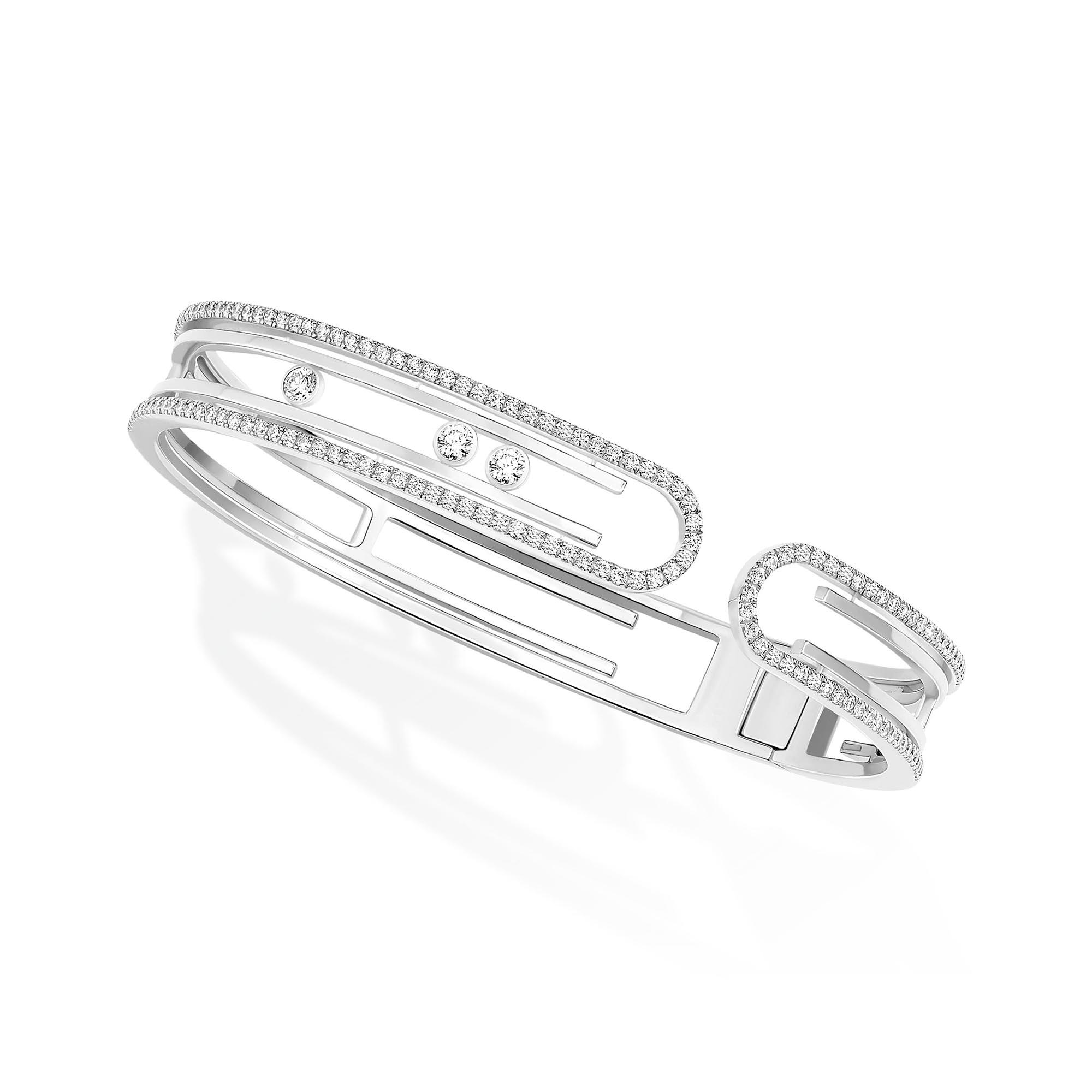 Move 10th Armreif, Weißgold • Diamant von Messika (11426-WG)