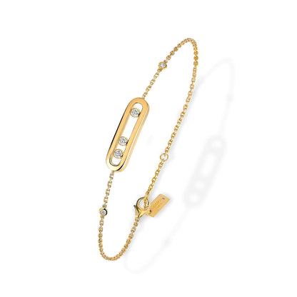 Move Classique Baby Armband, Gelbgold • Diamant von Messika (04324-YG)