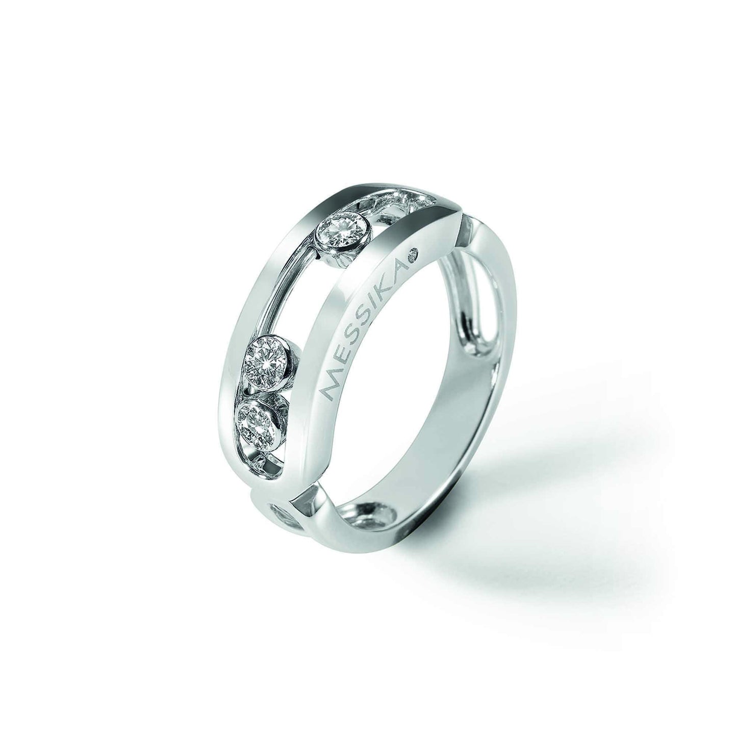 Move Classique Ring, Weißgold • Diamant von Messika (03998-WG)