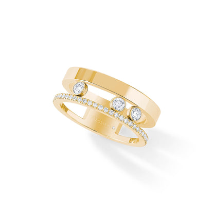 Move Romane Ring, Gelbgold • Diamant von Messika (06516-YG)