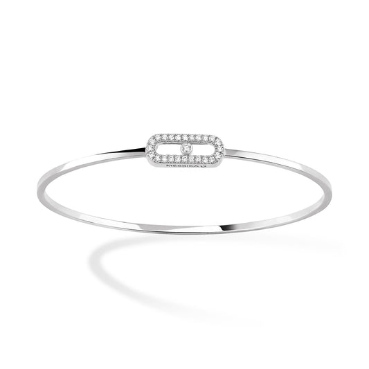 Move Uno Flex Armreif, Weißgold • Diamant von Messika (11134-WG)