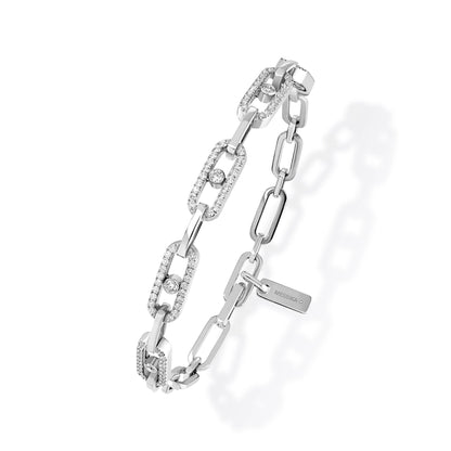 Move Uno Multi Armband, Weißgold • Diamant von Messika (12187-WG)