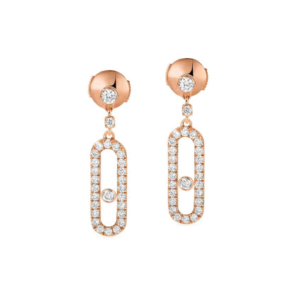 Move Uno Stud Ohrhänger, Roségold von Messika (05631-PG) online kaufen