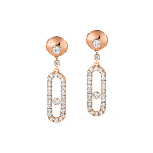 Move Uno Stud Ohrhänger, Roségold von Messika (05631-PG) online kaufen