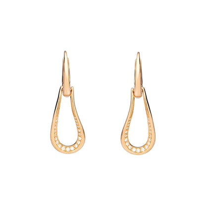 Ohrringe Fantina, Roségold • Diamant von Pomellato (POC1021O7000DB000)