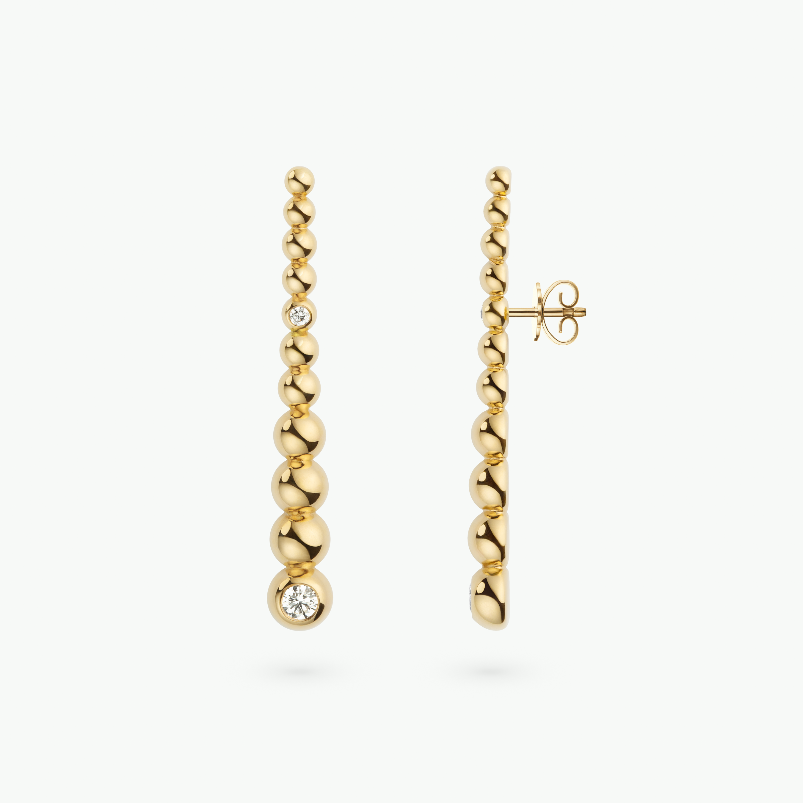 Ava Ohrstecker in Gelbgold von The Good Bling Berlin