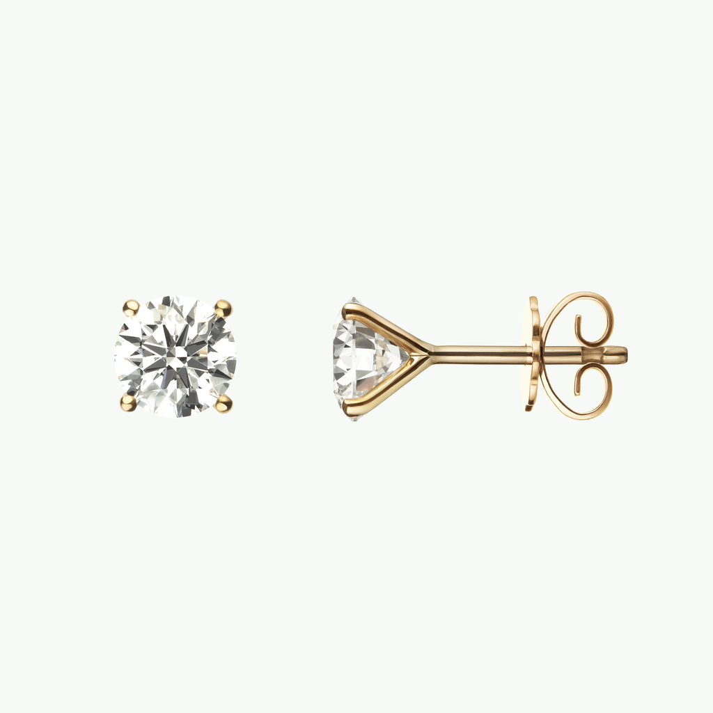 Diana Ohrstecker in Gelbgold von The Good Bling Berlin