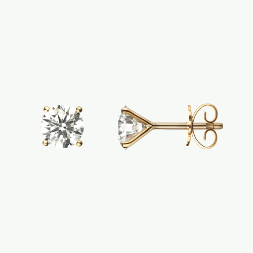 Diana Ohrstecker in Gelbgold von The Good Bling Berlin