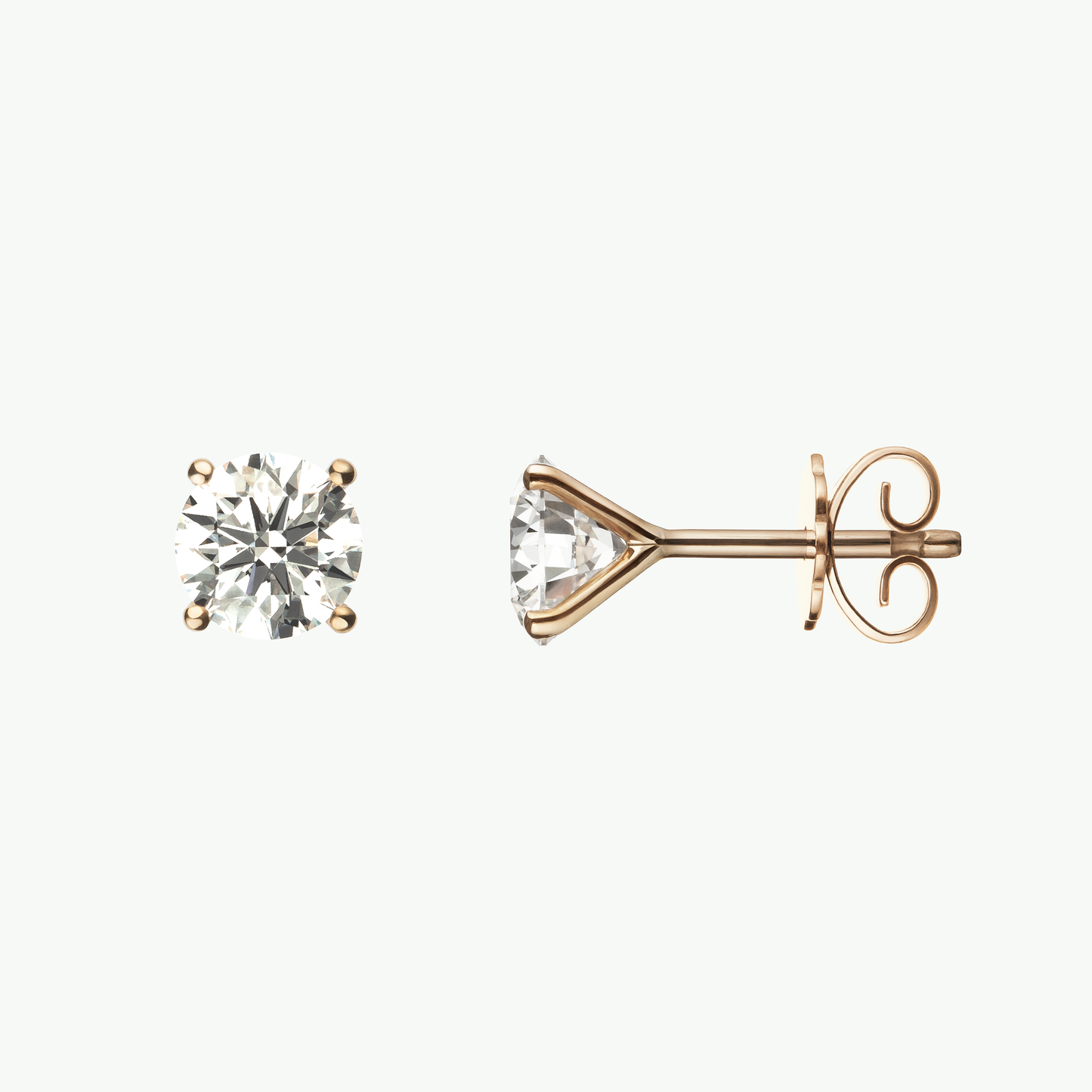 Diana Ohrstecker in Gelbgold von The Good Bling Berlin