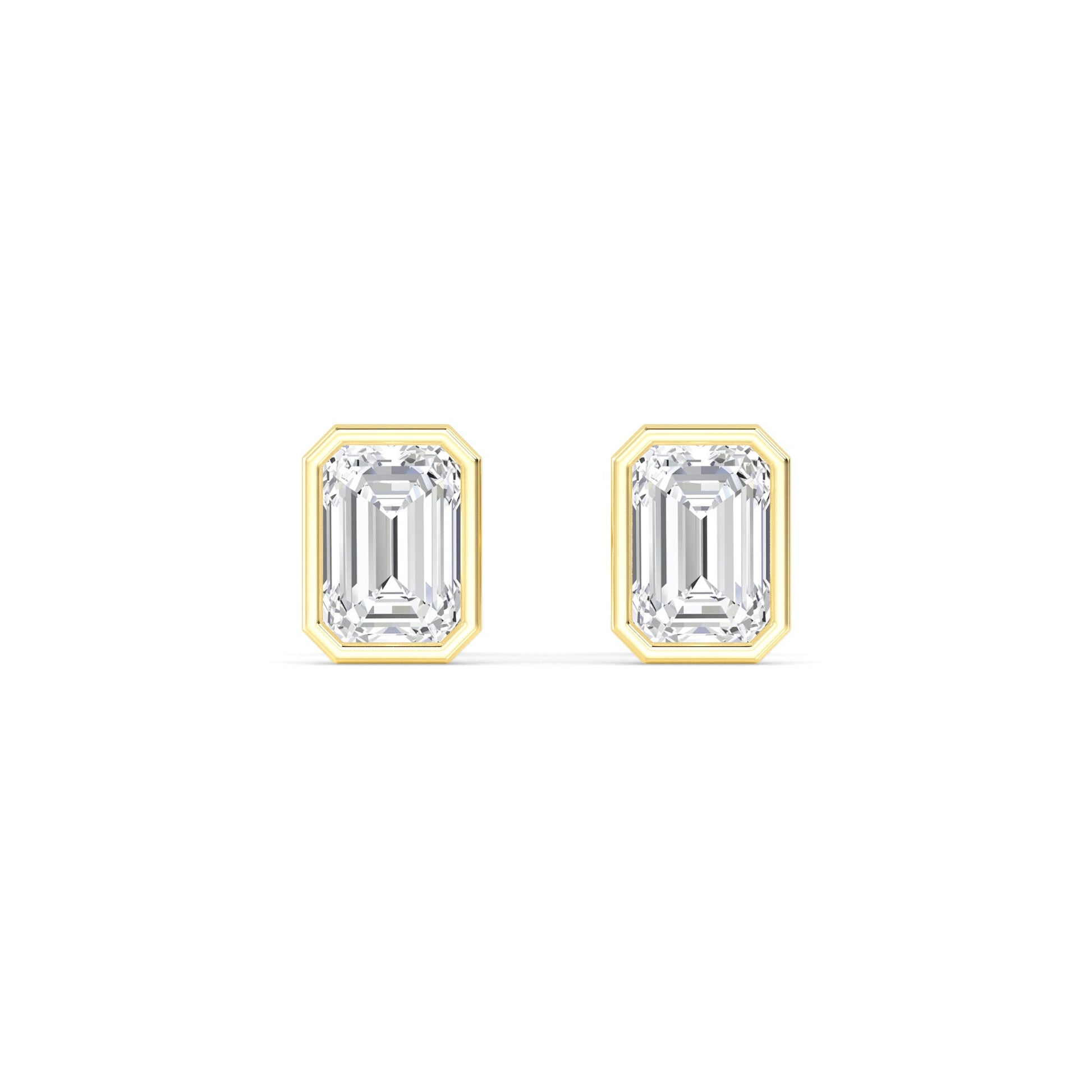 Karla Ohrstecker in Gelbgold von The Good Bling Berlin